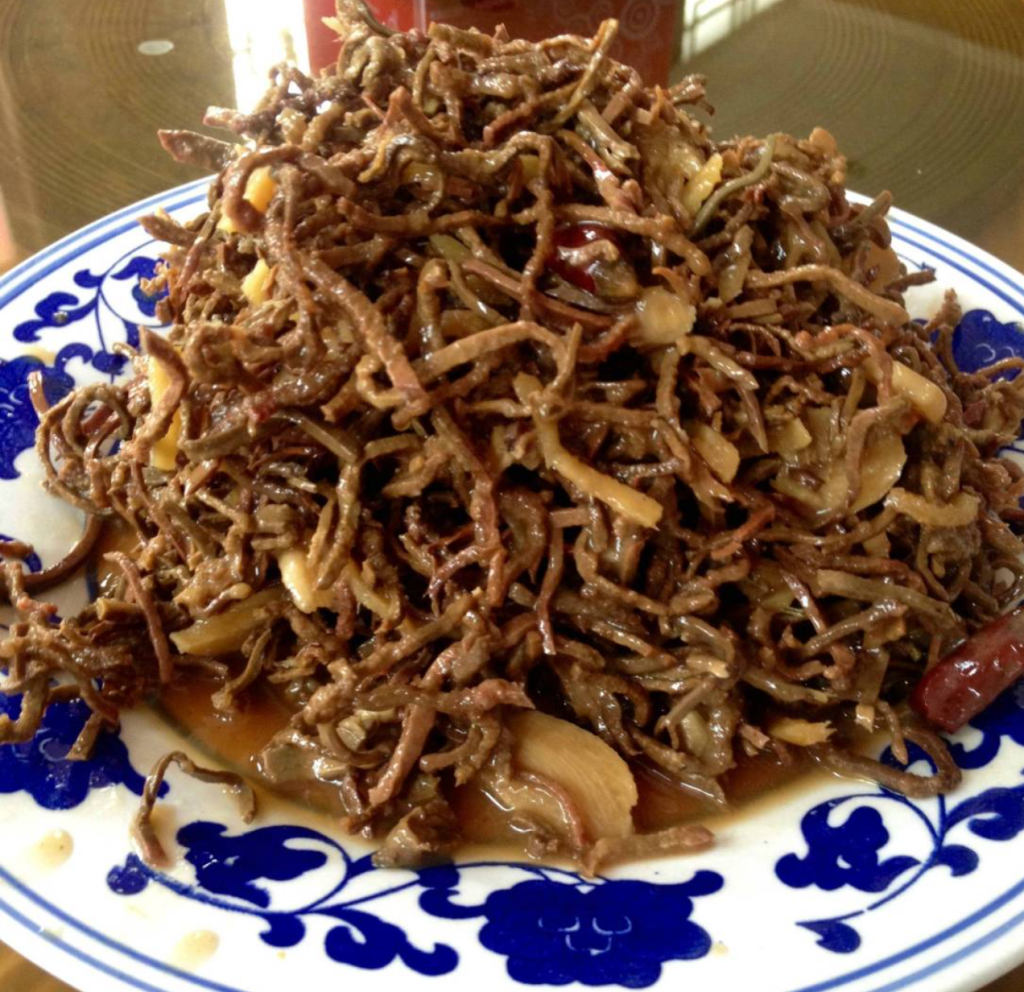 a special dish made from liver