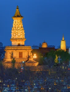 Zhengding ancient city itinerary near Shijiazhuang
