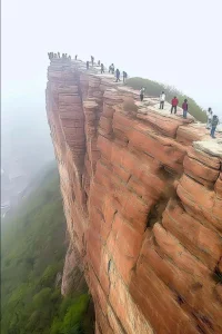 Zhangshiyan mountain scenery in Zanhuang County near Shijiazhuang