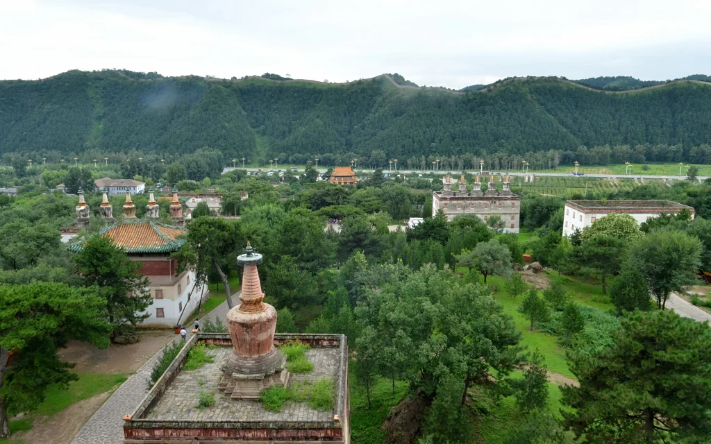 Putuo Zongcheng Temple complex in Chengde Hebei