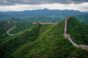 Jinshanling Great Wall mountain ridge in Luanping Hebei