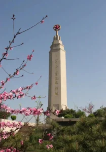 Xibaipo Monument in Pingshan County near Shijiazhuang