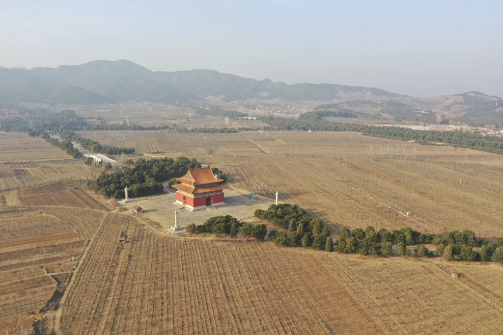 Dabeilou pavilion at the Eastern Qing Tombs in Zunhua Hebei