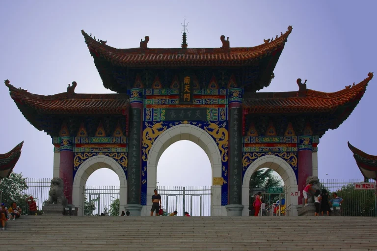 Nantianmen gate at Baodu Zhai near Shijiazhuang, Hebei