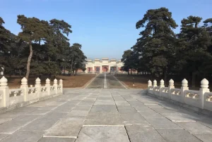 Western Qing Tombs entrance route in Yixian Baoding