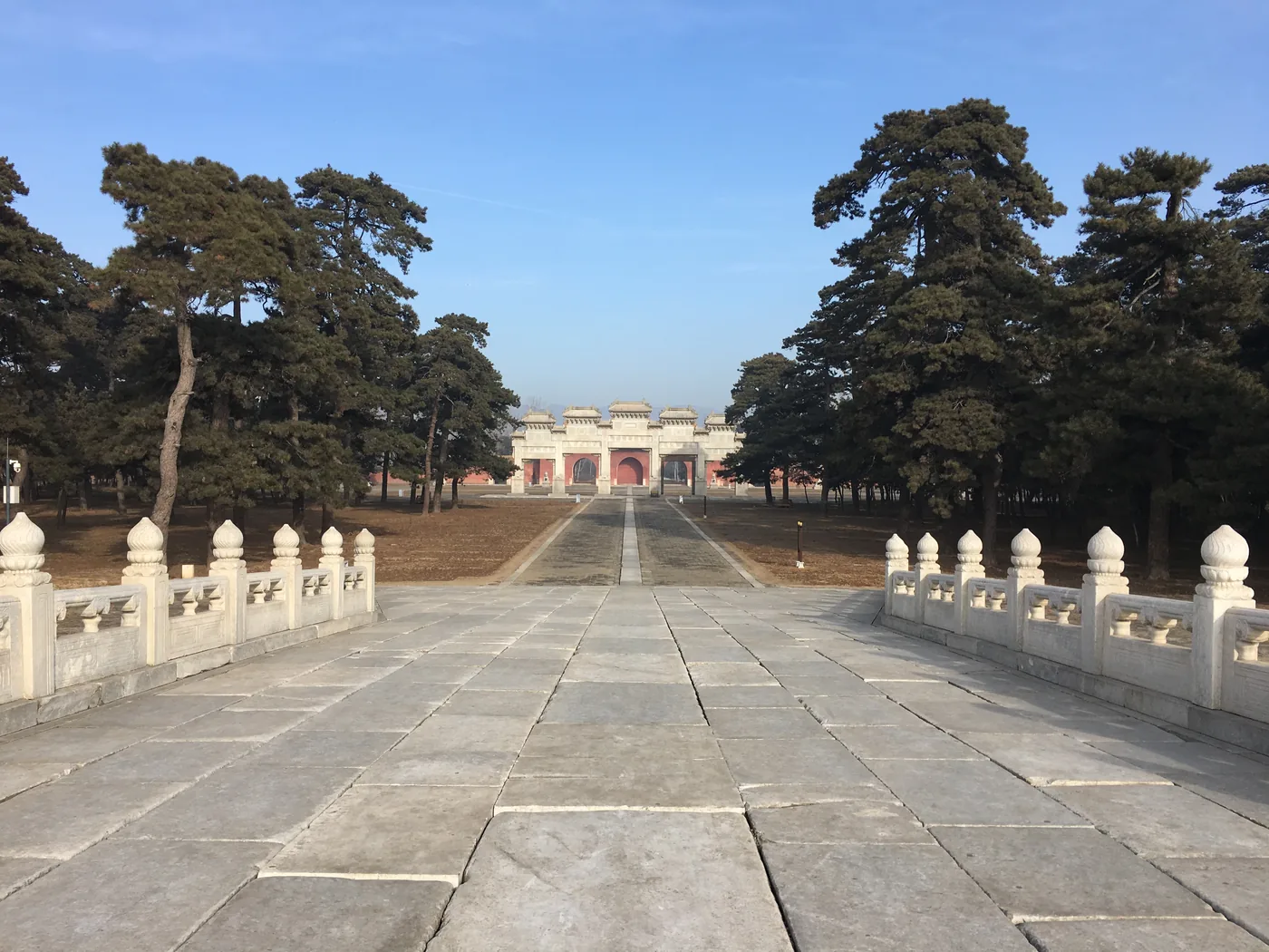 Western Qing Tombs entrance route in Yixian Baoding