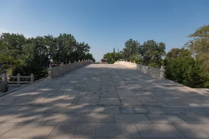 Zhaozhou Bridge, also known as Anji Bridge, spanning the Xiao River in Zhao County