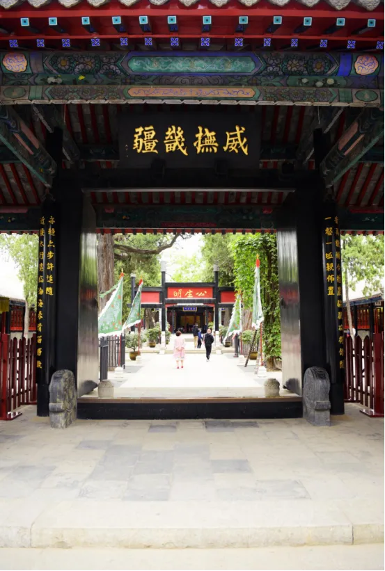 Exhibition room inside Zhili Governor Office Museum in Baoding